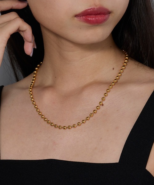 ネックレス 「SETUP7」ball chain necklace ボールチェーンネックレス NKS レディース メンズの画像