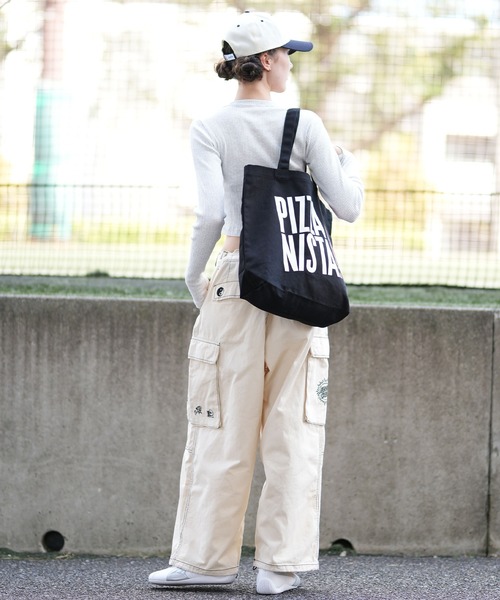 PIZZANISTA！ トートバッグ PIZZANISTA!/ピザニスタ トートバッグ ロゴ