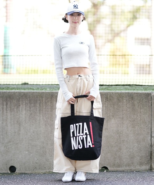 PIZZANISTA！ トートバッグ PIZZANISTA!/ピザニスタ ロゴ