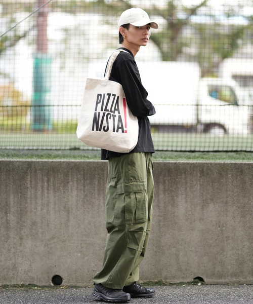 PIZZANISTA！ トートバッグ PIZZANISTA!/ピザニスタ トートバッグ ロゴ