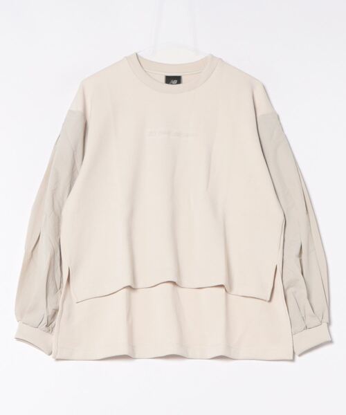 トレーナー スウェット New Balance ニューバランス W MET24 Women Pullover プルオーバー AWT45024SST S