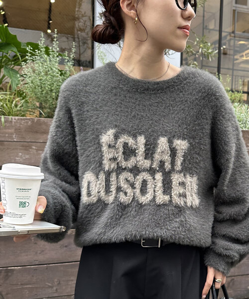 Discoat（ディスコート） ニット セーター 「WEB限定」シャギー