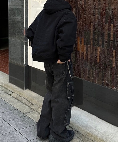 Chikashitsu+ ブルゾン アウター 「Chikashitsu +」cropped