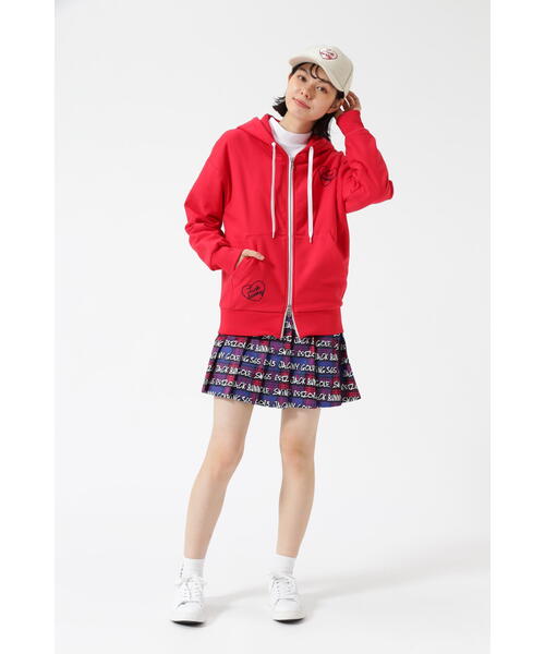 Jack Bunny!! 刺繍　長袖　ジップ　パーカー Jack Bunny!! 刺繍 長袖 ジップ パーカー