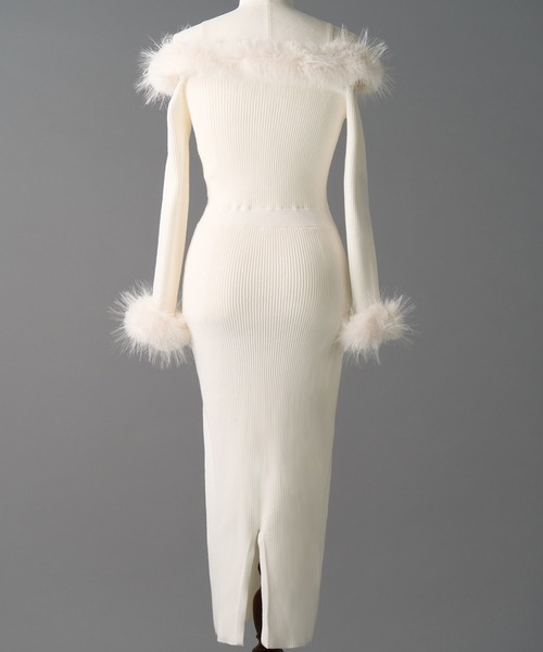 emiriawiz（エミリアウィズ） ワンピース Chic Faux Fur Knit Dress