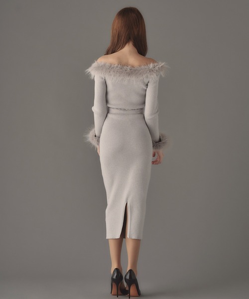 emiriawiz（エミリアウィズ） ワンピース Chic Faux Fur Knit Dress