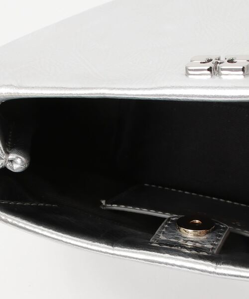 【GANNI】メタリックボウハンドバッグ 関税 送料込 GANNI ハンドバッグ Bou Bag Mini Metallic ガニー ボウ バッグ