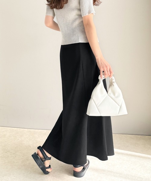 classicalelf スカート 美ライン。カットジョーゼットハイ