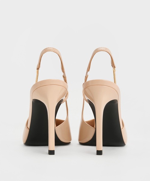 CHARLES ＆ KEITH（チャールズ&キース） パンプス チェーンアクセント
