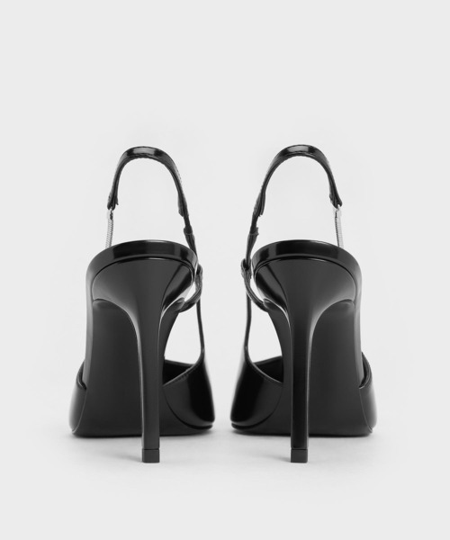 CHARLES ＆ KEITH（チャールズ&キース） パンプス チェーンアクセント