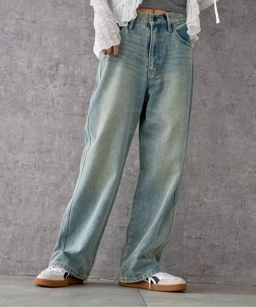 DANTON デニムパンツ サイズ36 Danton 「DANTON」 デニムパンツ 36 ブルー レディース