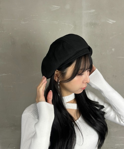 Loco Ocean（ロコオーシャン） 帽子 ベレー帽 クラシック ビックリボン