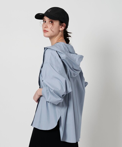 beauty&youth ブラウス シャツ フード ボリュームシャツ BEAUTY＆YOUTH UNITED ARROWS ブラウス シャツ フード