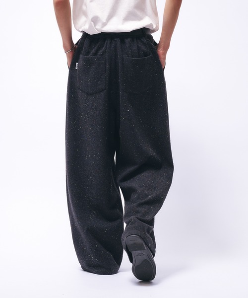 パンツ Rotten Two Tuck Wide Slacks (3color) Adoon plain スラックス TWO TUCK WIDE COLOR NEP PANTS / 2