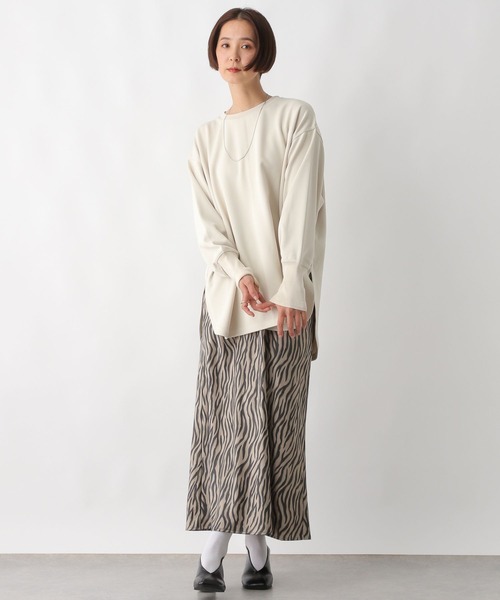 LEPSIM（レプシィム） スカート 光沢アニマル柄スカート 284101