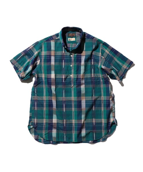 beams+ マドラスチェックシャツ クラシックフィット BEAMS PLUS BEAMS PLUS BD Classic-fit Madras (Shirts, Blouses