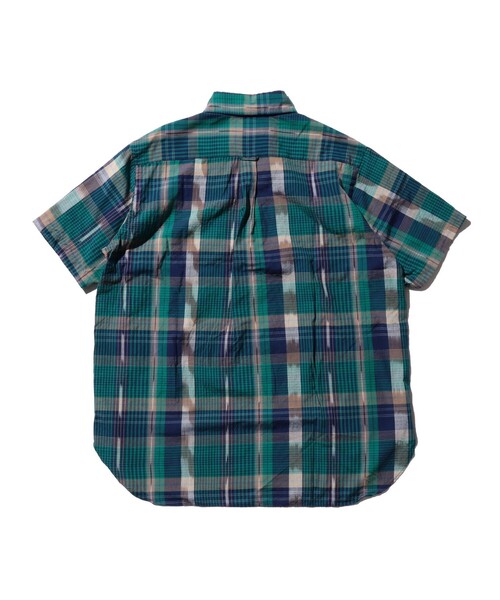 beams+ マドラスチェックシャツ クラシックフィット BEAMS+ シャツ マドラスチェック ボタンダウン S/S クラシック