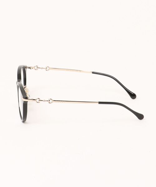 伊達メガネ メガネ 眼鏡 「GUCCI/グッチ」ラウンド メガネ GG1904OJ 001 レディース メンズの画像