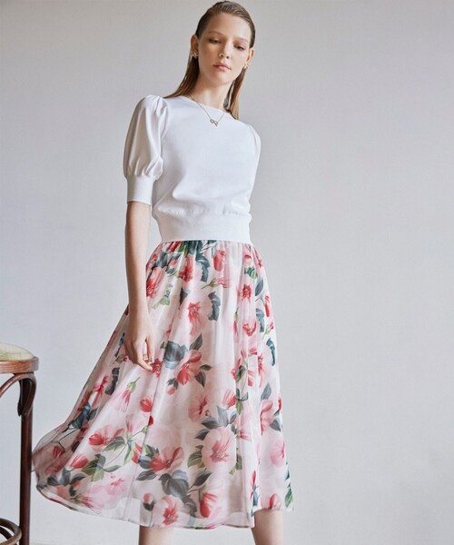 スカート FULL BLOOM PEONY SKIRT スカートの画像