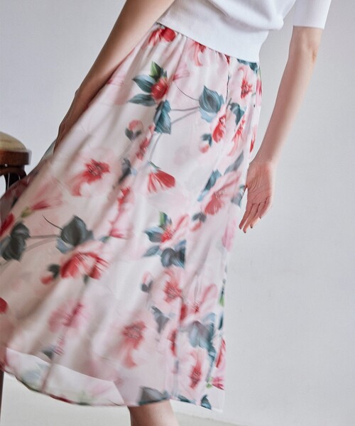 スカート FULL BLOOM PEONY SKIRT スカートの画像