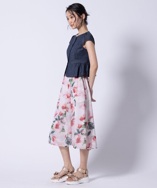 スカート FULL BLOOM PEONY SKIRT スカートの画像