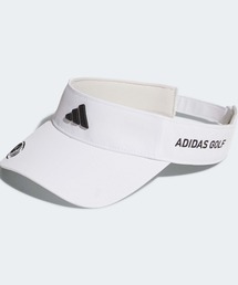 adidas（アディダス） サンバイザー サイドロゴ バイザー「adidas Golf