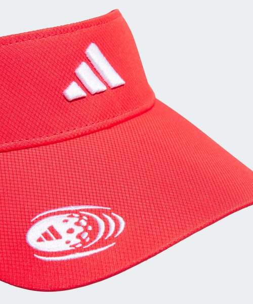 adidas（アディダス） サンバイザー サイドロゴ バイザー「adidas Golf
