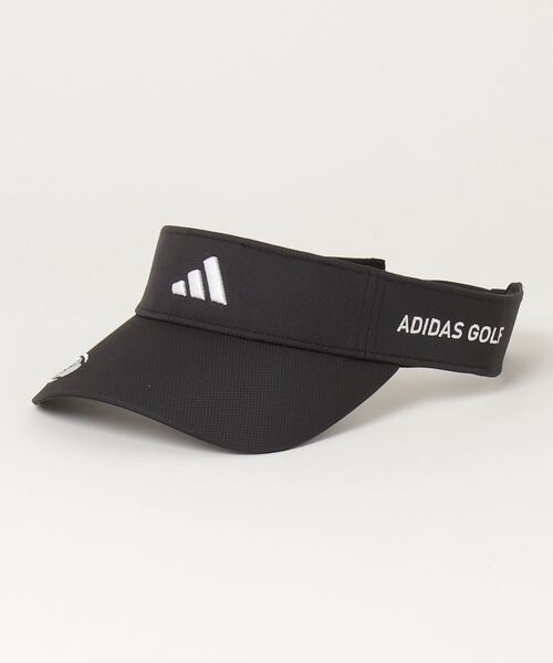 adidas（アディダス） サンバイザー サイドロゴ バイザー「adidas Golf