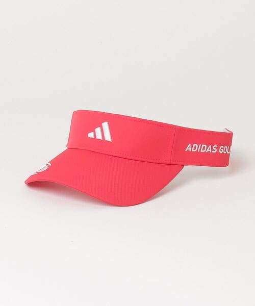 adidas（アディダス） サンバイザー サイドロゴ バイザー「adidas Golf