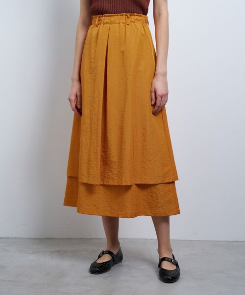 LANVIN en Bleu スカート 撥水レイヤードスカート : ZOZOTOWN Yahoo!店