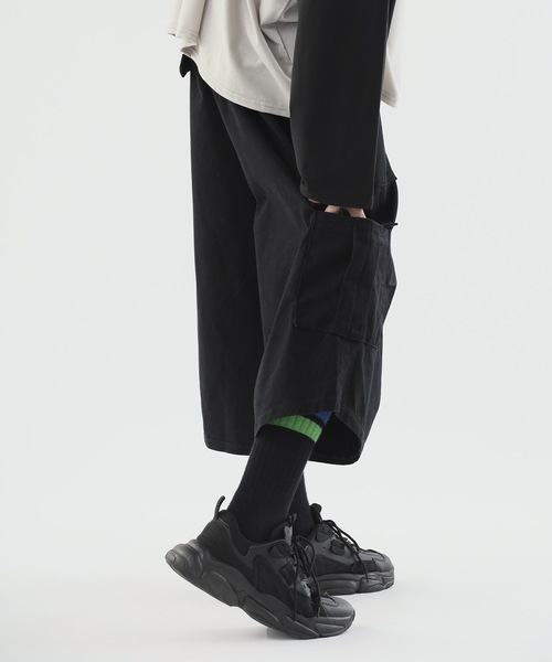 Theater code パンツ Wide Silhouette Cargo Half Pants