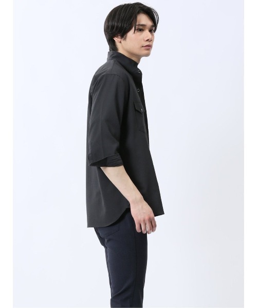 renoma（レノマ） シャツ 「ストレッチ」レノマ オム 楊柳 スタンド