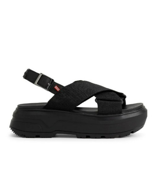 HUNTER サンダル 「HUNTER」 U CITY REBEL WEBBING CROSS-OVER
