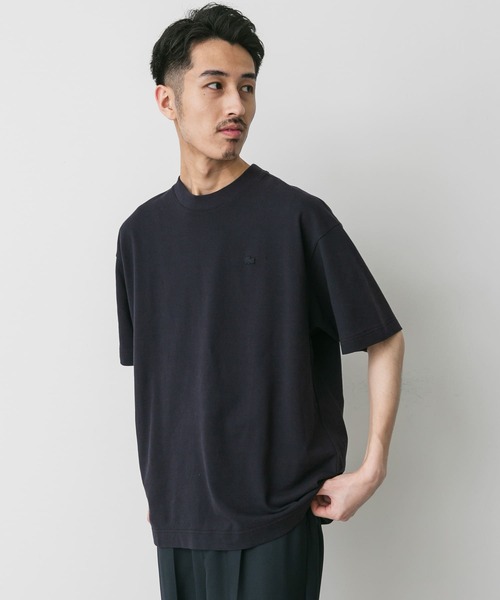 『別注』LACOSTE×DOORS　moss stitch ShortSleeve T-shirts LACOSTE tシャツ 「別注」LACOSTE×DOORS moss stitch
