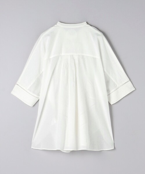 Pheeta. ホワイト チュニックシャツ UNITED ARROWS ブラウス シャツ 「別注」「Pheeta」Eliza WHITE