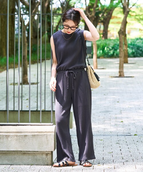 24SS♡デシグアル ストレッチフレアデニムオールインワン ノースリーブ 完売品 24SS♡デシグアル ストレッチフレアデニムオールインワン