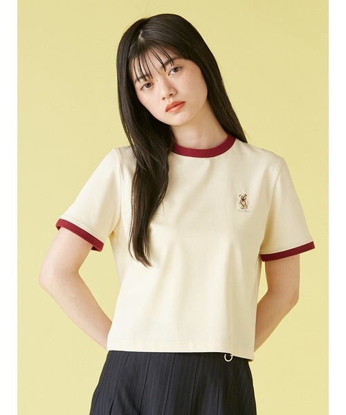 LILY BROWN tシャツ スカーフスタイルLily BearTシャツ