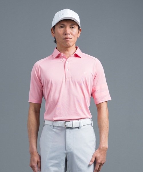 Hurley ポロシャツ 「Hurley/ハーレー」ロゴポロシャツ ゴルフ