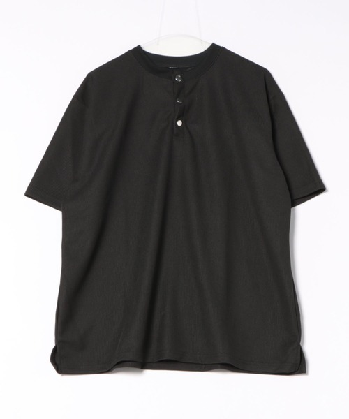 FreeZone tシャツ ワッフル ヘンリーネック Tシャツ メンズ レディース