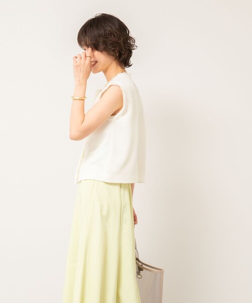 NOLLEY'S Sophi ベスト ジレ ラッセルフリンジベスト レディース
