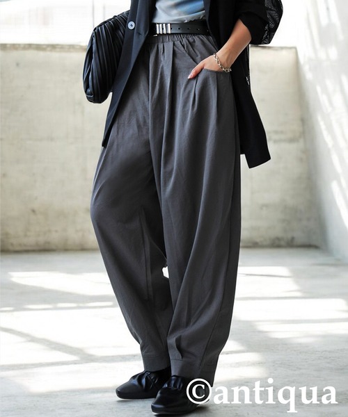 morico / HARVESTY ⿻ チノサーカスパンツ 黒 サイズ1 HARVESTY チノパン / ハーベスティ CHINO CIRCUS PANTSチノ