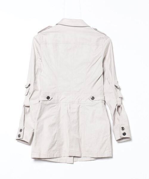 「BLACK BY MOUSSY」 コート 1 グレー レディース_画像2