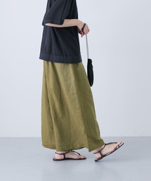 パンツ リネンレーヨンワイドギャザーパンツ レディース｜ZOZOTOWN Yahoo!店