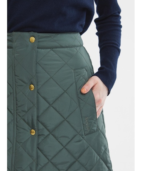 Barbour（バブアー） スカート BEDALE キルティング スカート”Japan