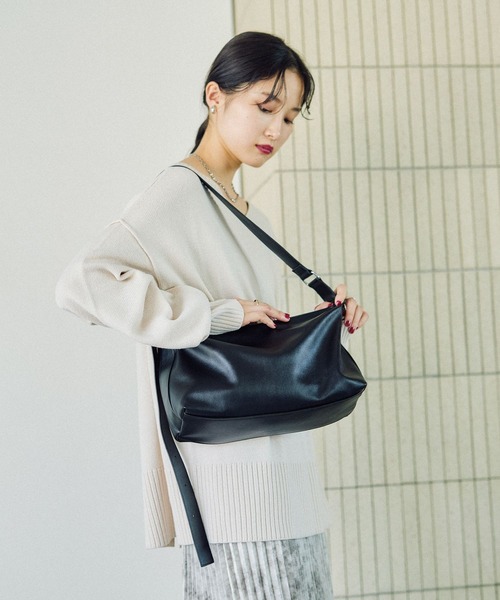LEPSIM（レプシィム） ショルダーバッグ バッグ フェイクレザー