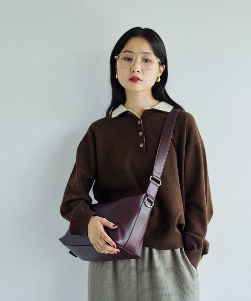 LEPSIM（レプシィム） ショルダーバッグ バッグ フェイクレザー