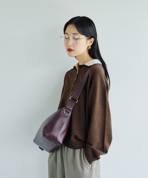 LEPSIM（レプシィム） ショルダーバッグ バッグ フェイクレザー