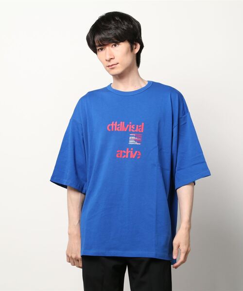 「A4A」 7分袖Tシャツ MEDIUM グリーン メンズ