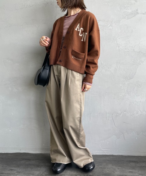 【AMERICANA/アメリカーナ】SKINNY LONG カーディガン 未使用 AMERICANA カーディガン 「Americana/アメリカーナ」 別注