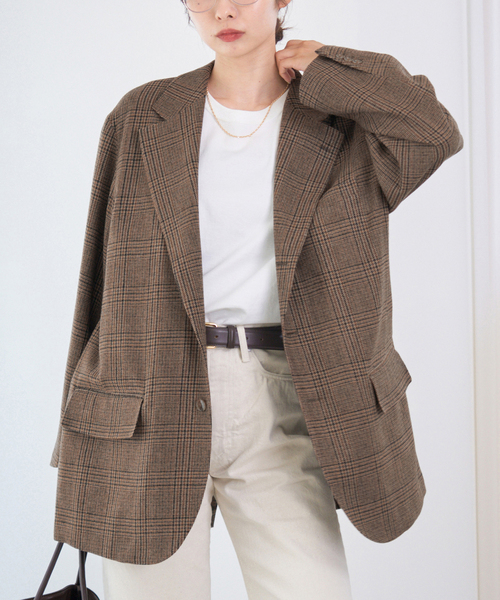 IENA ジャケット テーラードジャケット COUTURE D'ADAM